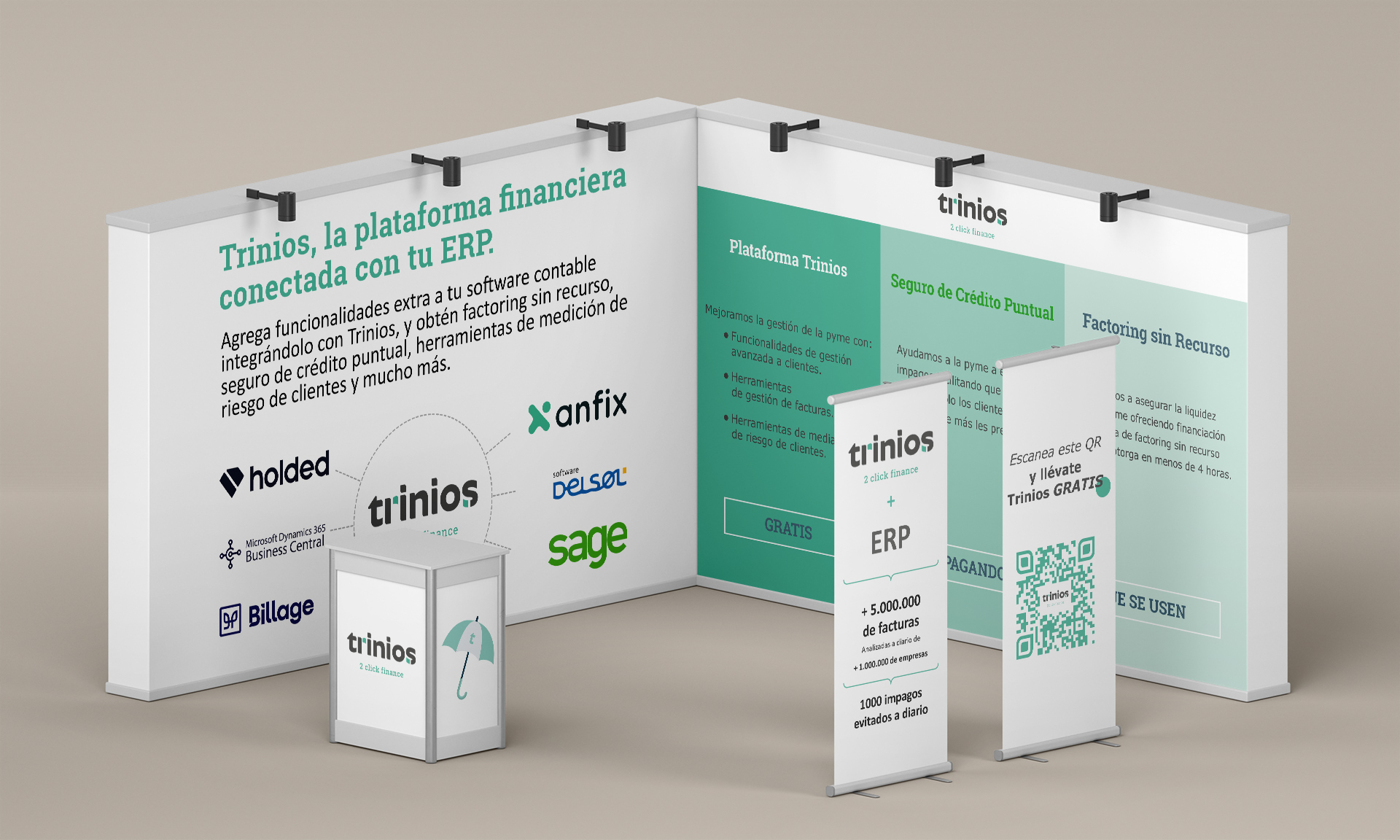 MockUp Stand Trinios